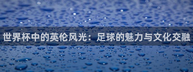 男足世界杯预选赛赛程：世界杯中的英伦风光：足球的魅力与文化交融